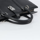GUCCI Hand Bag Leather Black Silver 114262 Auth ep12908-7