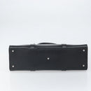 GUCCI Hand Bag Leather Black Silver 114262 Auth ep12908-5