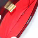 CELINE Tote Bag Leather Black Gold Auth ep12909-24