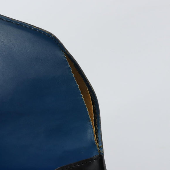 LOUIS VUITTON Epi Osh Shoulder Bag Black Blue M52445 LV Auth ep12912