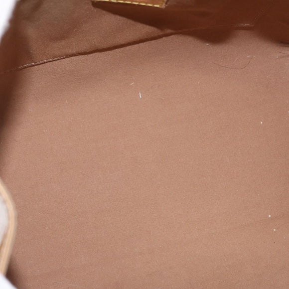 LOUIS VUITTON Monogram Vernis Maple Drive Hand Bag Perle M91376 LV Auth ep12915