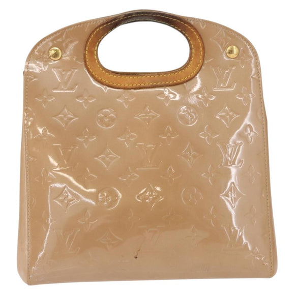 LOUIS VUITTON Monogram Vernis Maple Drive Hand Bag Perle M91376 LV Auth ep12915