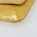 LOUIS VUITTON Monogram Vernis Thompson Street Bag Beige M91301 LV Auth ep12921-9