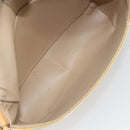 LOUIS VUITTON Monogram Vernis Thompson Street Bag Beige M91301 LV Auth ep12921-11