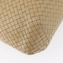 BOTTEGA VENETA INTRECCIATO Tote Bag Leather Beige Auth ep12922-15