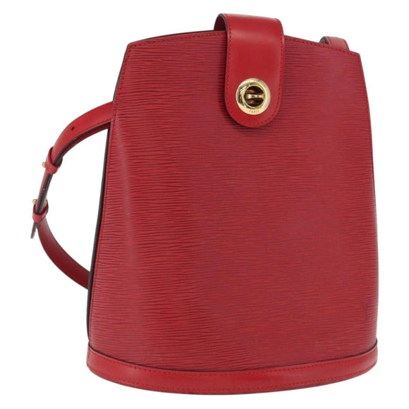 LOUIS VUITTON Epi Cluny Shoulder Bag Red M52257 LV Auth ep12923