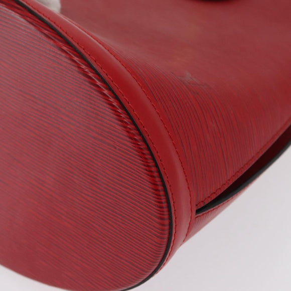 LOUIS VUITTON Epi Cluny Shoulder Bag Red M52257 LV Auth ep12923
