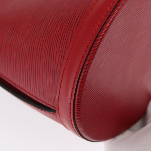 LOUIS VUITTON Epi Cluny Shoulder Bag Red M52257 LV Auth ep12923