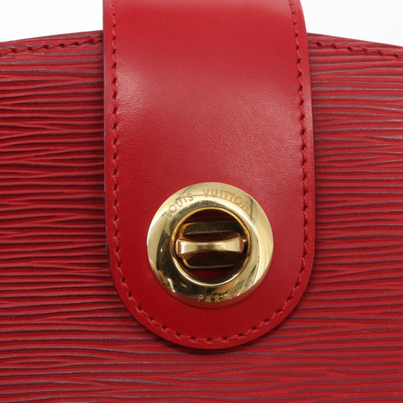 LOUIS VUITTON Epi Cluny Shoulder Bag Red M52257 LV Auth ep12923