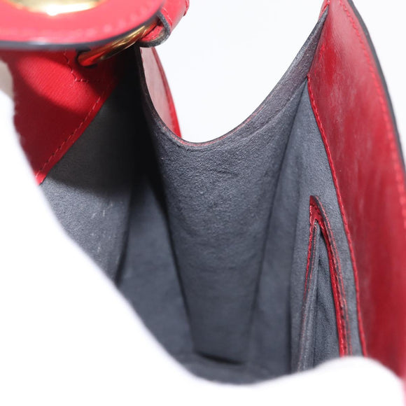 LOUIS VUITTON Epi Cluny Shoulder Bag Red M52257 LV Auth ep12923