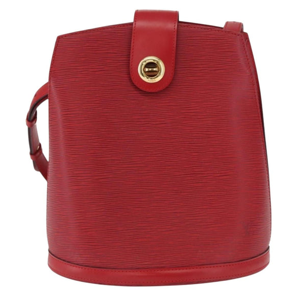 LOUIS VUITTON Epi Cluny Shoulder Bag Red M52257 LV Auth ep12923