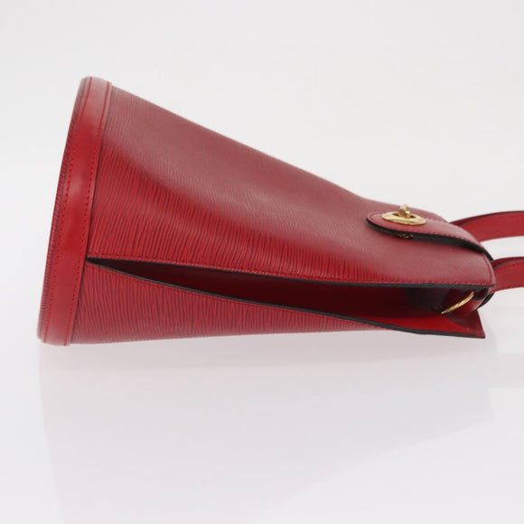 LOUIS VUITTON Epi Cluny Shoulder Bag Red M52257 LV Auth ep12923