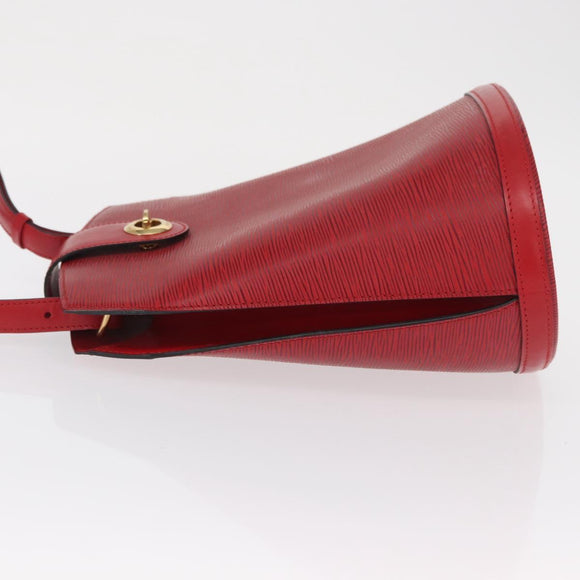 LOUIS VUITTON Epi Cluny Shoulder Bag Red M52257 LV Auth ep12923