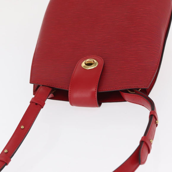 LOUIS VUITTON Epi Cluny Shoulder Bag Red M52257 LV Auth ep12923