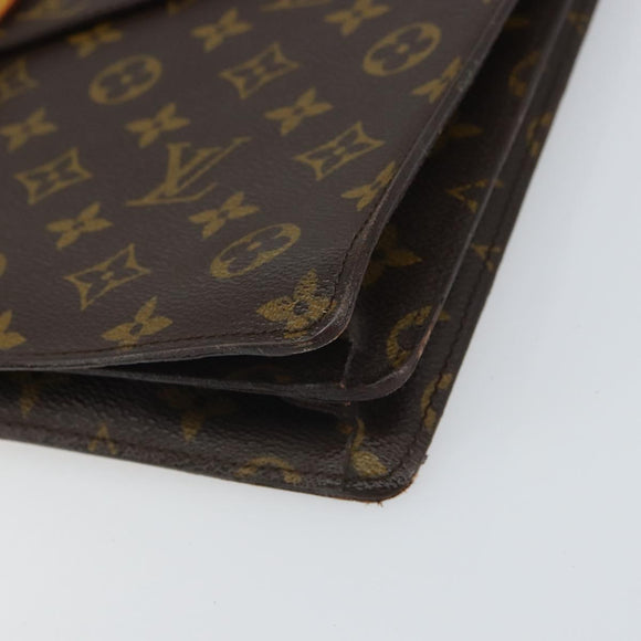 LOUIS VUITTON Monogram Serviette Conseiller Briefcase M53331 LV Auth ep12925