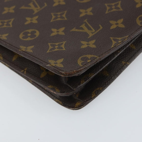 LOUIS VUITTON Monogram Serviette Conseiller Briefcase M53331 LV Auth ep12925