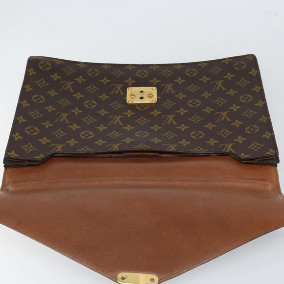 LOUIS VUITTON Monogram Serviette Conseiller Briefcase M53331 LV Auth ep12925