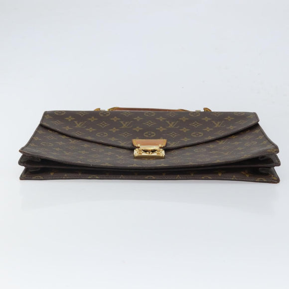 LOUIS VUITTON Monogram Serviette Conseiller Briefcase M53331 LV Auth ep12925