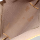 GUCCI GG Plus Supreme Web Sherry Line Tote Bag PVC White Auth ep12927-16