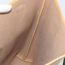 GUCCI GG Plus Supreme Web Sherry Line Tote Bag PVC White Auth ep12927-18