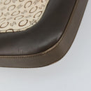 CELINE C Macadam Canvas Shoulder Bag Beige Gold Auth ep12930-16