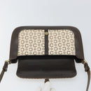 CELINE C Macadam Canvas Shoulder Bag Beige Gold Auth ep12930-17