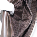 CELINE C Macadam Canvas Shoulder Bag Beige Gold Auth ep12930-22