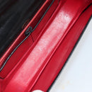 GUCCI Shoulder Bag Leather Black Gold Auth ep12931-17