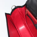 GUCCI Shoulder Bag Leather Black Gold Auth ep12931-19
