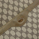 GUCCI GG Supreme Web Sherry Line Tote Bag PVC Beige 002 23 4487 Auth ep12936-14