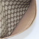 GUCCI GG Supreme Web Sherry Line Tote Bag PVC Beige 002 23 4487 Auth ep12936-19