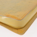 LOUIS VUITTON Monogram Vernis Motto Accessory Pouch Gris M91030 LV Auth ep12938-15