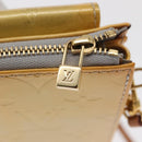 LOUIS VUITTON Monogram Vernis Motto Accessory Pouch Gris M91030 LV Auth ep12938-10