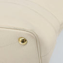 LOUIS VUITTON Monogram Empreinte Citadine PM Tote Bag Neige M40554 Auth ep12944-12