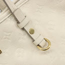 LOUIS VUITTON Monogram Empreinte Citadine PM Tote Bag Neige M40554 Auth ep12944-14