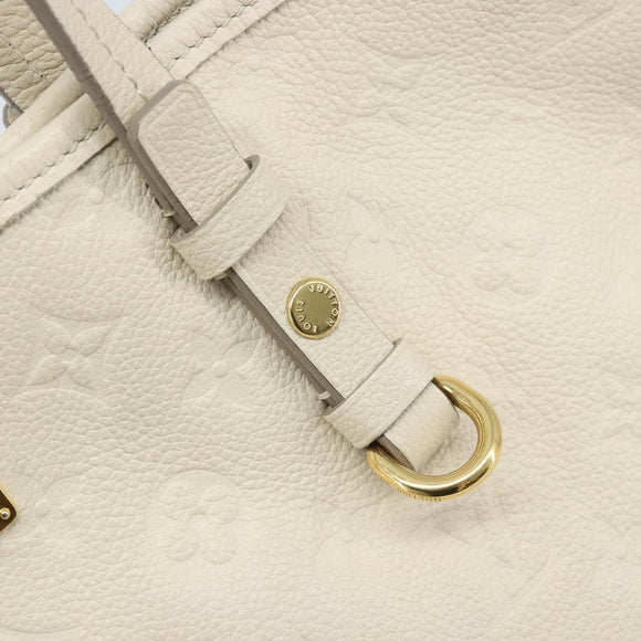 LOUIS VUITTON Monogram Empreinte Citadine PM Tote Bag Neige M40554 Auth ep12944
