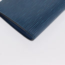 LOUIS VUITTON Epi Pochette Accessoires Beutel Blau M52985 LV Auth ep12951-16