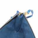 LOUIS VUITTON Epi Pochette Accessoires Beutel Blau M52985 LV Auth ep12951-19