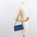 LOUIS VUITTON Epi Pochette Accessoires Beutel Blau M52985 LV Auth ep12951-21