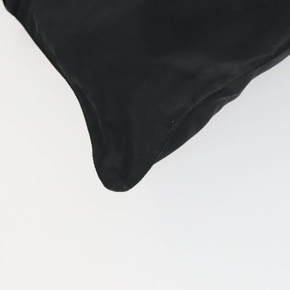 PRADA Shoulder Bag Nylon Black Silver Auth ep12954