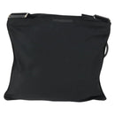 PRADA Shoulder Bag Nylon Black Silver Auth ep12954-2