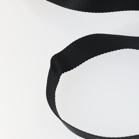 PRADA Shoulder Bag Nylon Black Silver Auth ep12954