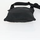 PRADA Shoulder Bag Nylon Black Silver Auth ep12954-5