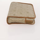 Christian Dior Trotter Honeycomb Canvas Bag Leather PVC 3 Set Beige Auth ep12961-11