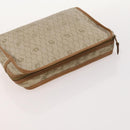 Christian Dior Trotter Honeycomb Canvas Bag Leather PVC 3 Set Beige Auth ep12961-12