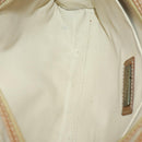 Christian Dior Trotter Honeycomb Canvas Bag Leather PVC 3 Set Beige Auth ep12961-14