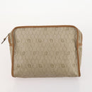 Christian Dior Trotter Honeycomb Canvas Bag Leather PVC 3 Set Beige Auth ep12961-9