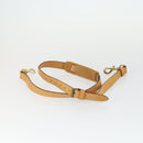 LOUIS VUITTON Schultergurt Leder 3er Set Beige LV Auth ep12964-3
