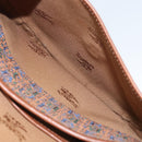 Burberrys Shoulder Bag Canvas Brown Gold Auth ep12970-12