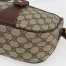 GUCCI GG Supreme Web Sherry Line Bag PVC Outlet Beige 001 123 6177 Auth ep12974-8